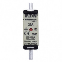 NH FUSE 25A 500V GL/GG SIZE...