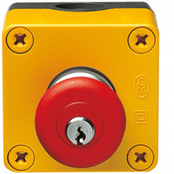 Bouton arrêt d'urgence...