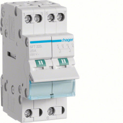 Inverseur modulaire 2 pôles...