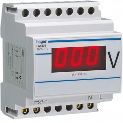 Voltmètre digital 0-500V...