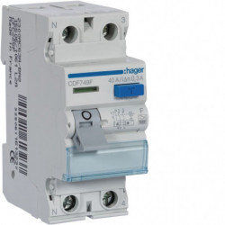 Inter diff 2P 40A 30mA type...