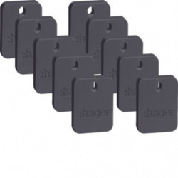 Lot de 10 Badges pour...