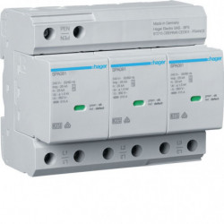 Parafoudre T1+T2 3P 25kA...