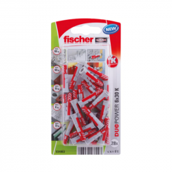 100 chevilles Duopower 6x30mm