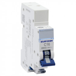 Disjoncteur 1P+N 16A courbe...