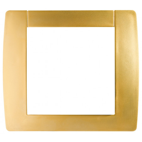 Kallysta classic plaque 1 poste peinture métal Carbone (WK501