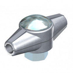 Eclisse 8mm Zinc moulé sous...