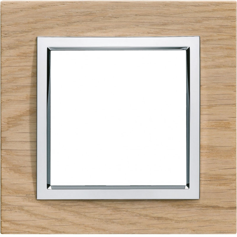 Double prise de courant 2P+T 16A 250V acier brossé Art d'Arnould