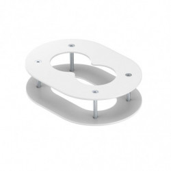 Rosace de plafond pour 2...