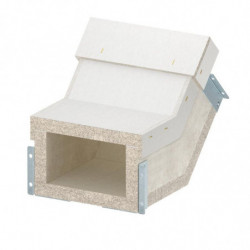 Coude vertical concave EI60...