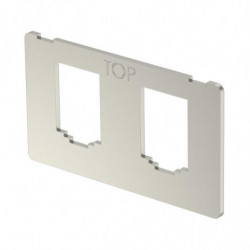 Plaque de montage avec 2x...