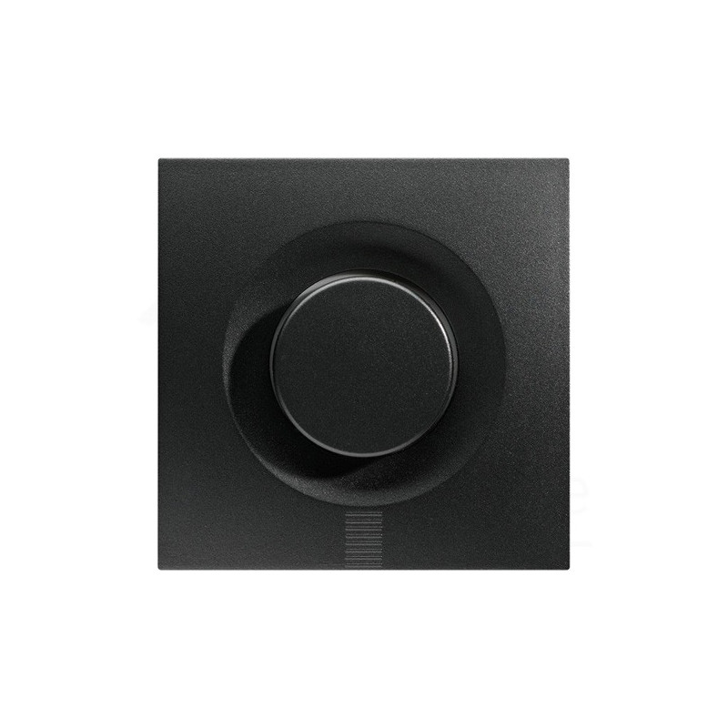 Enjoliveur KNX Hager Kallysta WKT902C - 2 Touches, Carbone