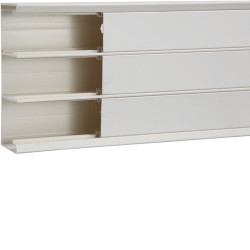 Goulotte 3 compartiments GBD 162x56mm PVC blanc (GBD5016109010)