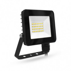 Projecteur LED Plat Noir...