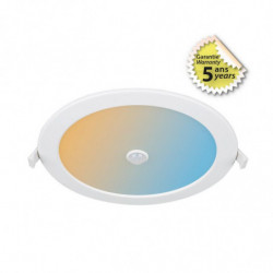 Plafonnier LED Blanc +...