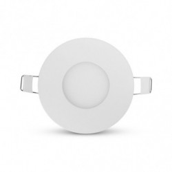 Plafonnier LED Blanc Ø90 3W...
