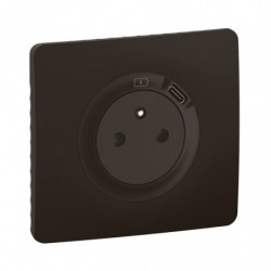Prise 2P+T avec prise USB...