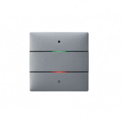 Bouton poussoir silver 2...