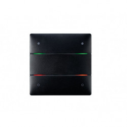 Bouton poussoir noir KNX 4...