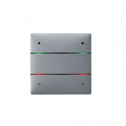 Bouton poussoir silver KNX...