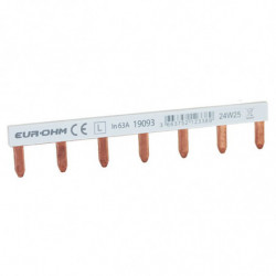 Peigne horizontal 1P 63A 7...