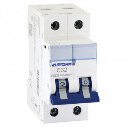 Disjoncteur 2P 32A courbe C...