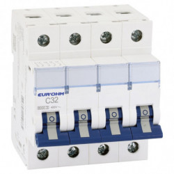 Disjoncteur 4P 32A courbe C...