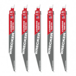 5 lames de scie sabre TCT...