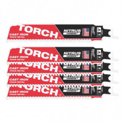 5 lames de scie sabre TCT...