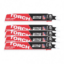 5 lames de scie sabre TORCH...
