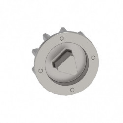 Empreinte métal - Mâle...