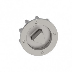 Empreinte métal - Mâle...