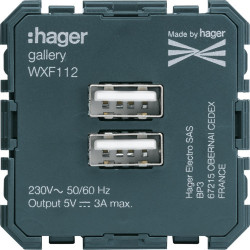 Chargeur USB gallery (WXF112)