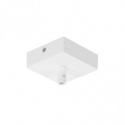 PATERE blanc 8,5x8,5x2,7cm...