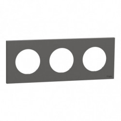 Plaque Odace Gris basalte 3...