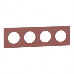 Plaque Odace Rose grenat 4...