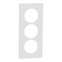 Plaque Odace Blanc craie 3...