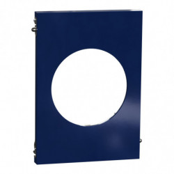 Plaque Odace Bleu émaillé...