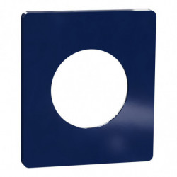 Plaque Odace Bleu émaillé...