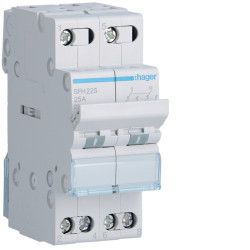 Inverseur modulaire 2 pôles...