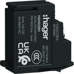 Contact auxilliare bas...