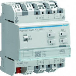 Actionneur KNX Secure 4...