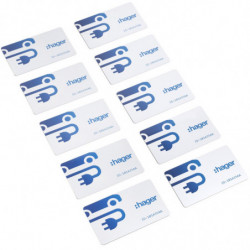 Lot de 10 badges RFID...