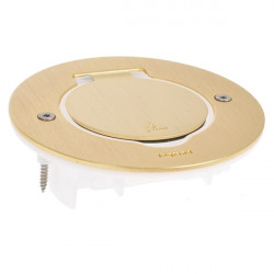 Platine de sol ronde à...