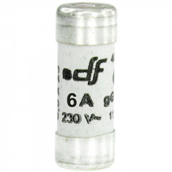 Fusible 6A gF 8,5x23 sans...