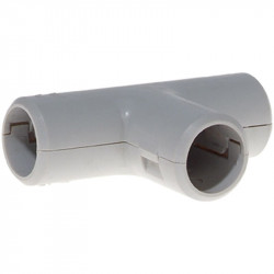 Té diamètre 25mm gris (42325)