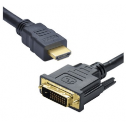 Cordons DVI-D mâle / HDMI A...