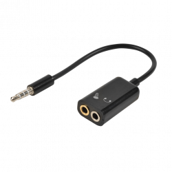 Adaptateur Jack 3.5mm M / 2...