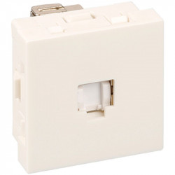 Prise RJ45 cat 6A blanche...