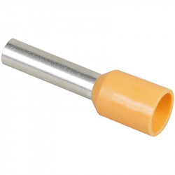 Embout section 4mm2 orange...